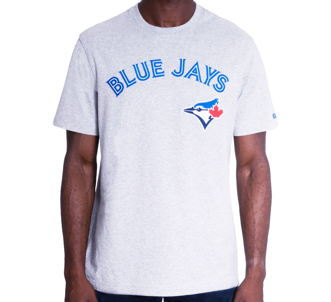MEN'S MLB TORONTO BLUE JAYS SHORT SLEEVE T-SHIRT (GREY)