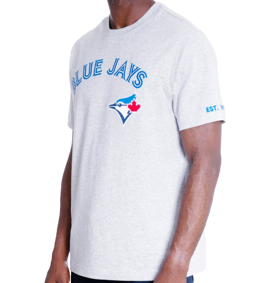 MEN'S MLB TORONTO BLUE JAYS SHORT SLEEVE T-SHIRT (GREY)