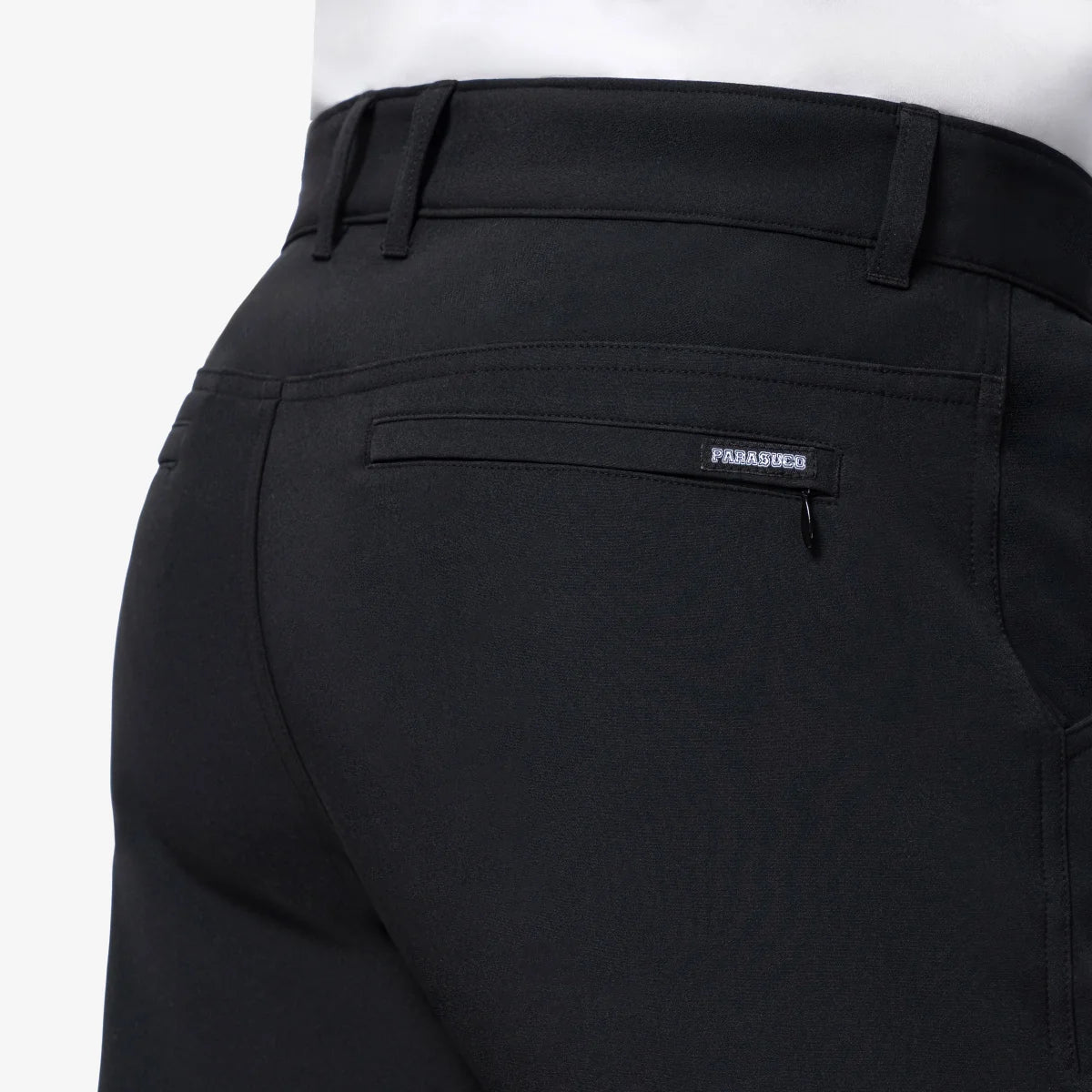 PARASUCO MEN'S STRETCH GOLF SHORTS (BLACK)
