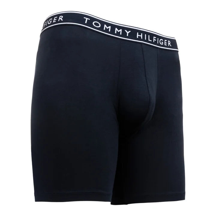 TOMMY HILFIGER MEN'S 4-PACK COTTON STRETCH BOXER BRIEFS