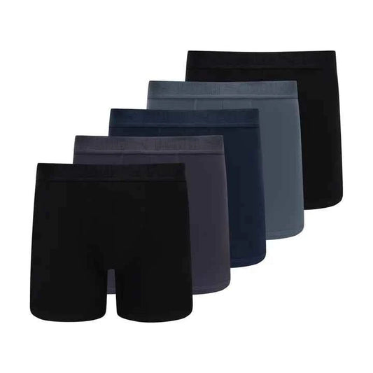 PUMA MEN'S 5-PACK ACTIVE PERFORMANCE BOXER BRIEFS