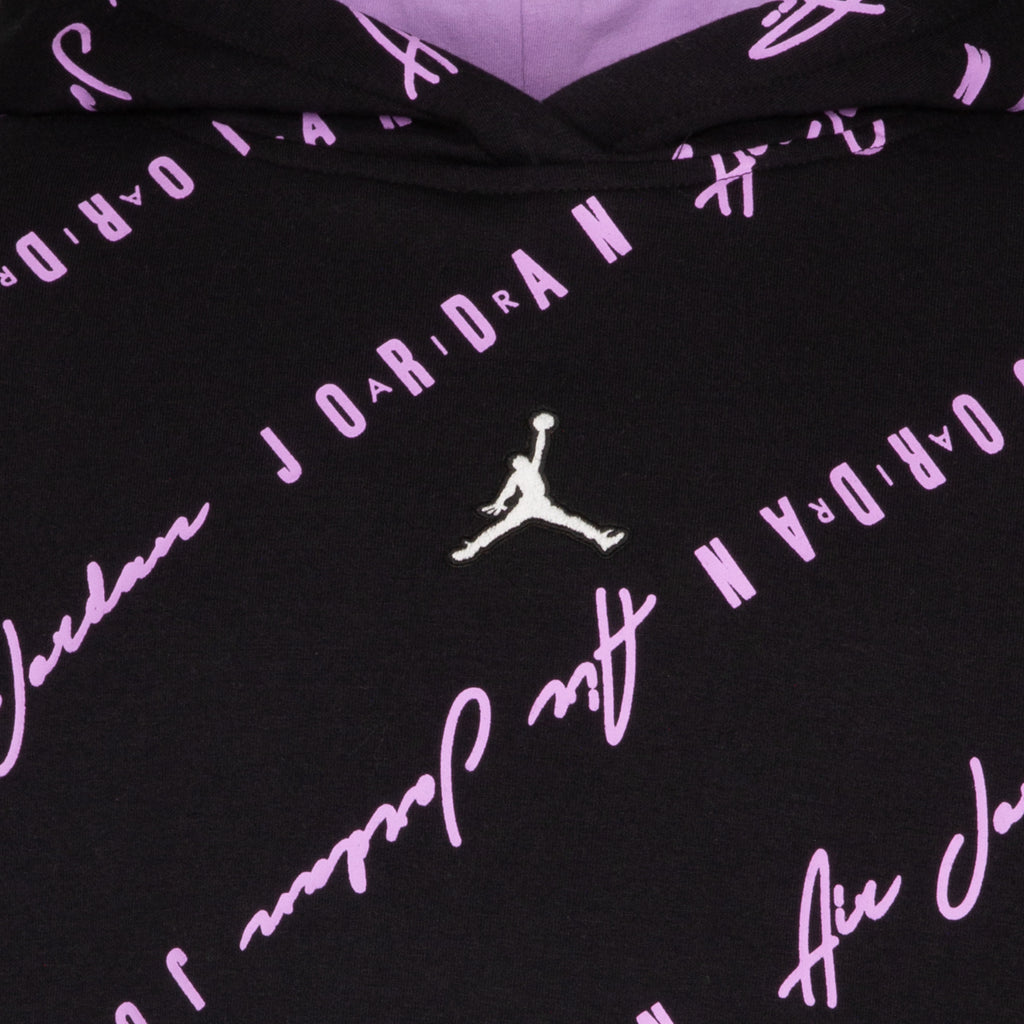 JORDAN YOUTH ALL-OVER PRINT BLACK TRACKSET