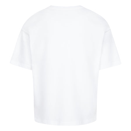 JORDAN GIRLS' JUMPMAN AIR JORDAN PRINT CROP TOP T-SHIRT (WHITE SIZE S-XL)