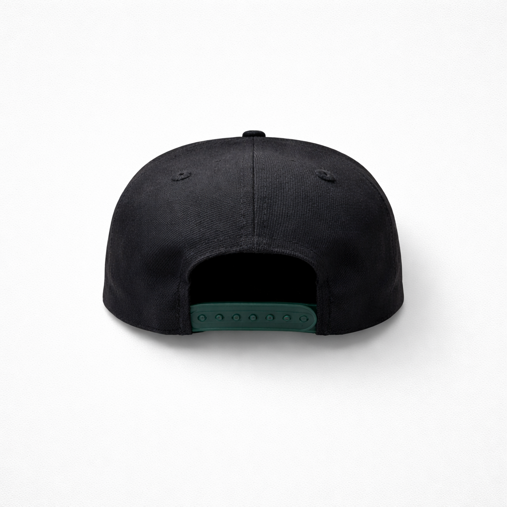 MEN'S TORONTO BLUEJAYS 950 BLACK AND OLIVE WITH RED LEAF SNAPBACK