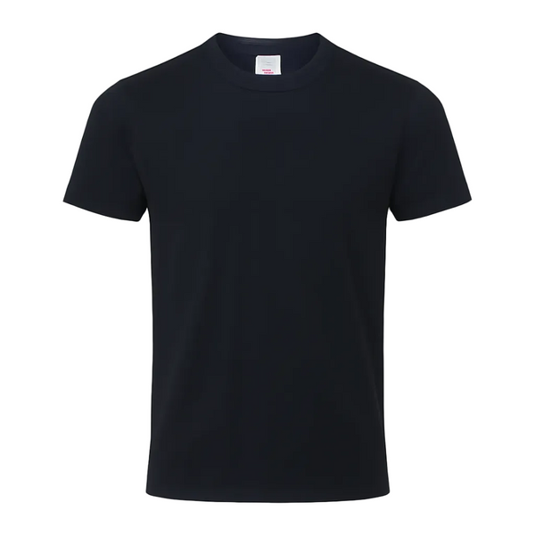 PLAIN CREWNECK T-SHIRTS (BLACK S-5XL)
