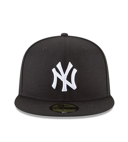 MEN'S NEW YORK YANKEES 5950 FITTED WHITE ON BLACK