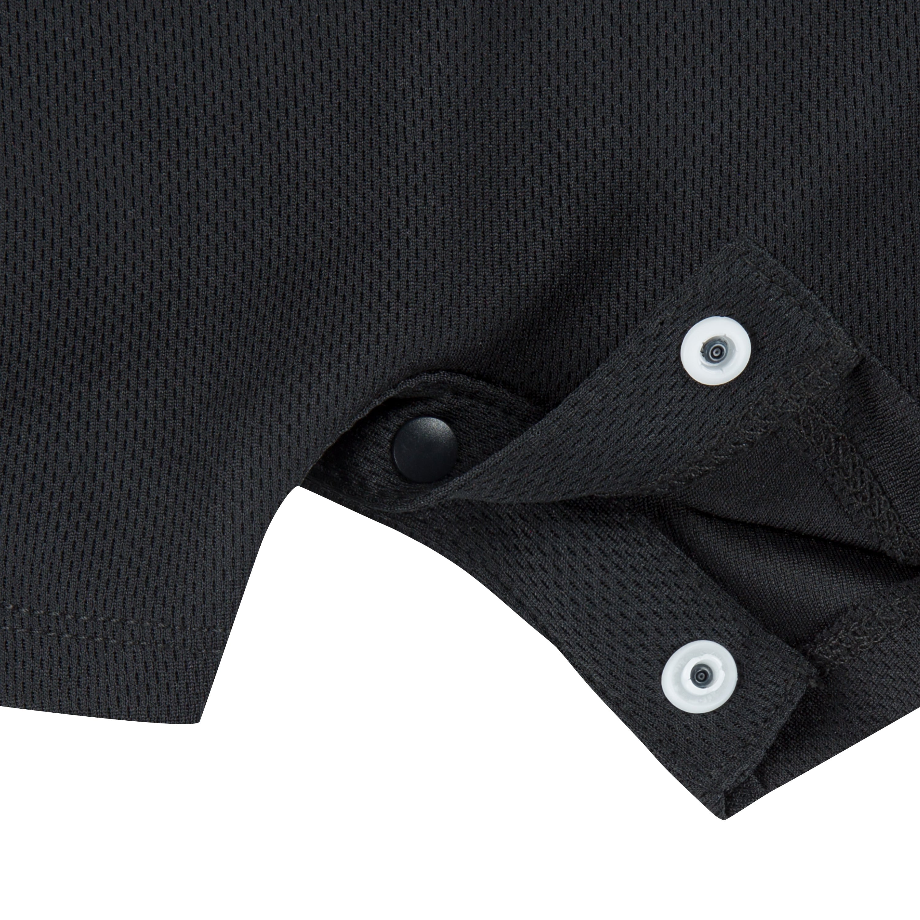 JORDAN INFANT BOYS MESH JERSEY ROMPER (BLACK SIZE NB-9M)