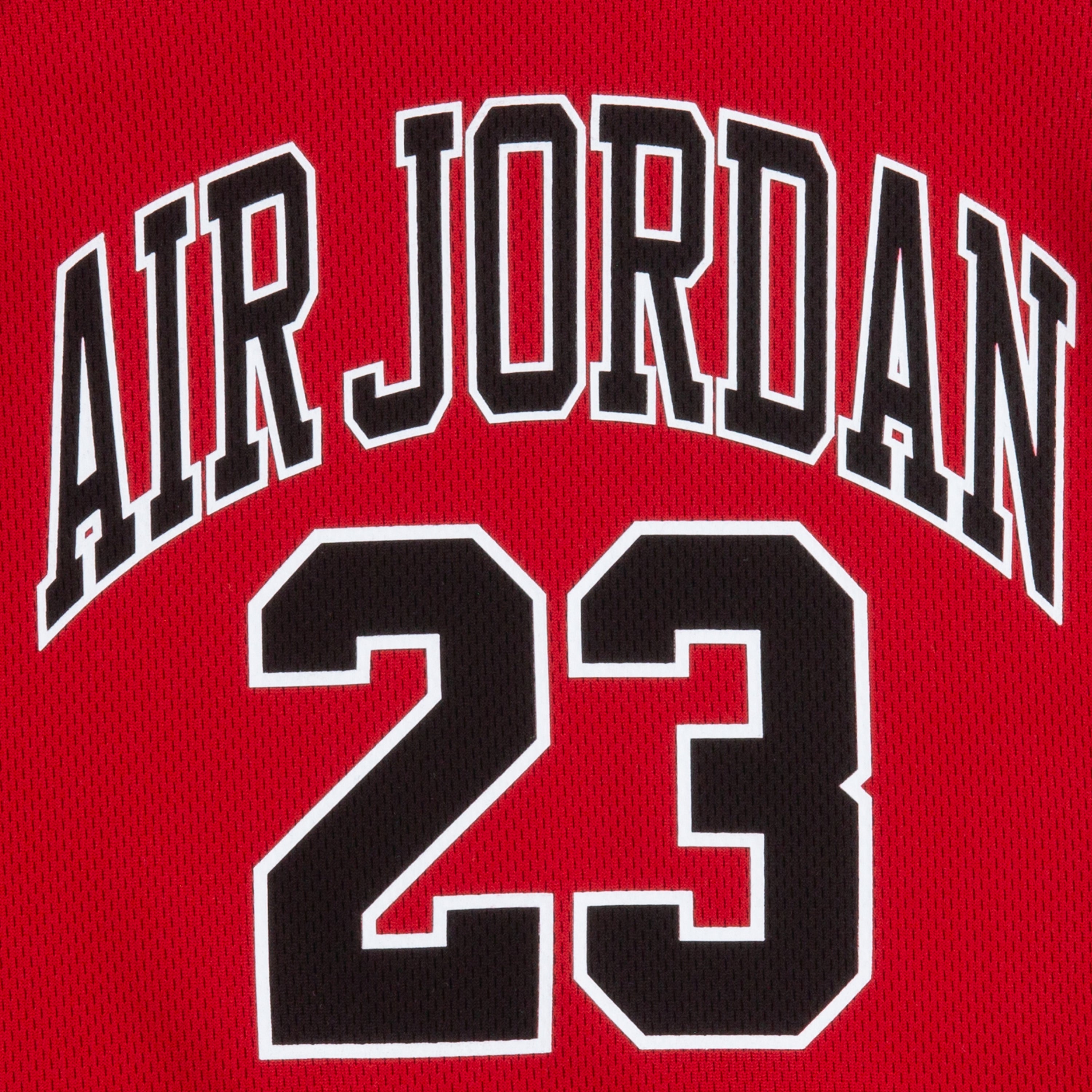 JORDAN INFANT BOYS MESH JERSEY ROMPER (RED SIZE NB-9M)