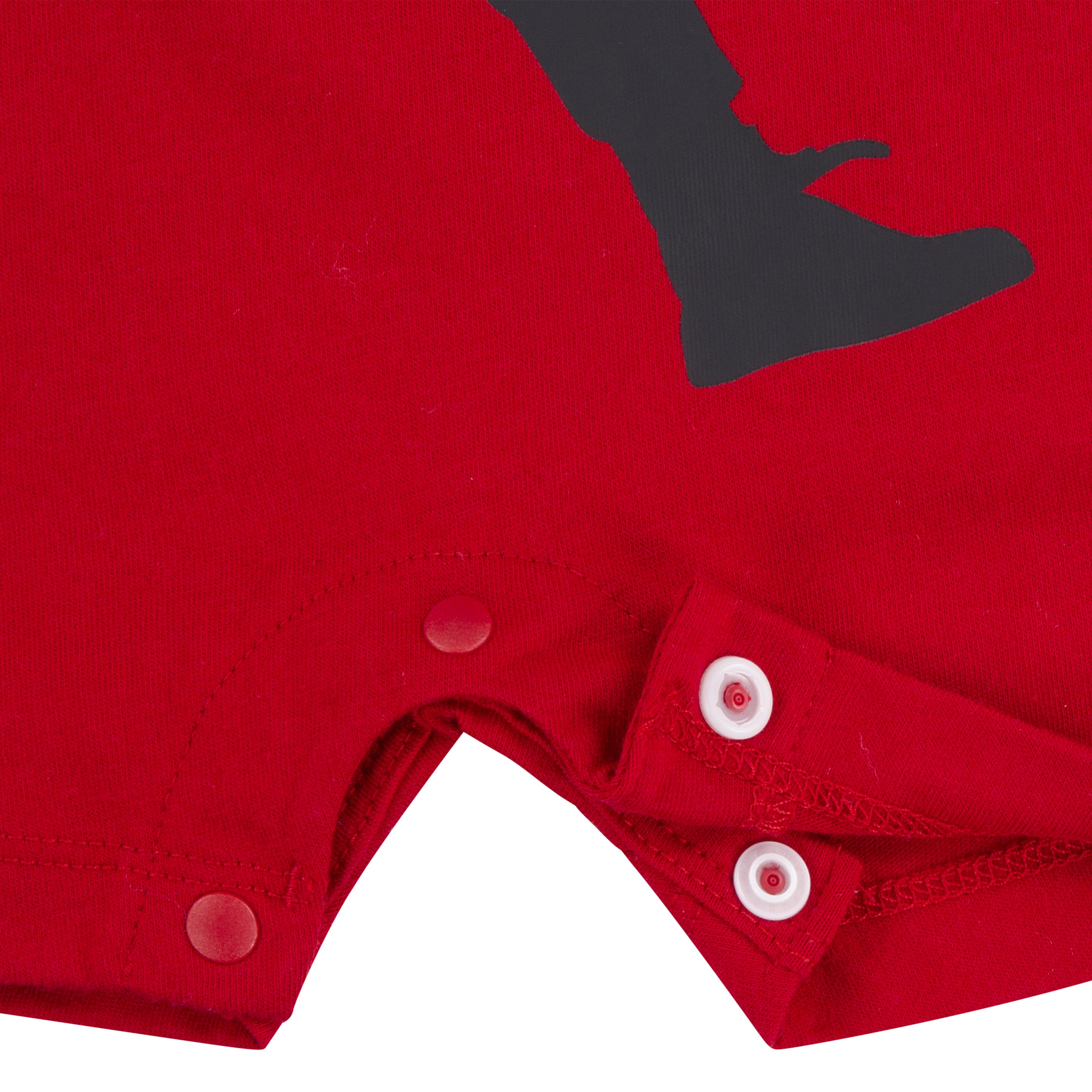 JORDAN JUMPMAN INFANTS ROMPER (RED SIZE NB-9M)
