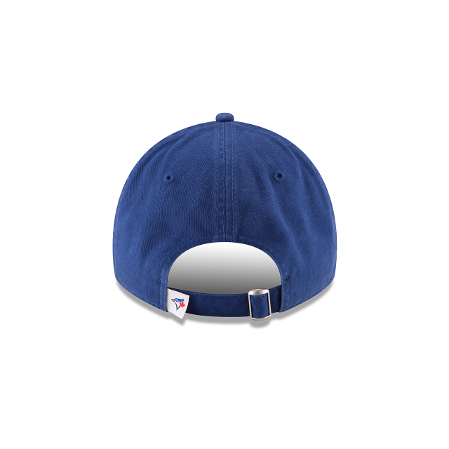 MEN'S NEW ERA MLB CORE CLASSIC 2 REP ALT 3 9TWENTY TORONTO BLUE JAYS WHITE & ROYAL BLUE STRAPBACK CAP