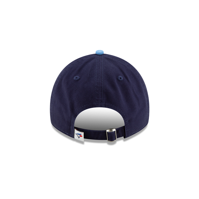 MEN'S NEW ERA MLB CORE CLASSIC 2 REP ALT 4 9TWENTY TORONTO BLUE JAYS NAVY & LGIHT BLUE STRAPBACK CAP