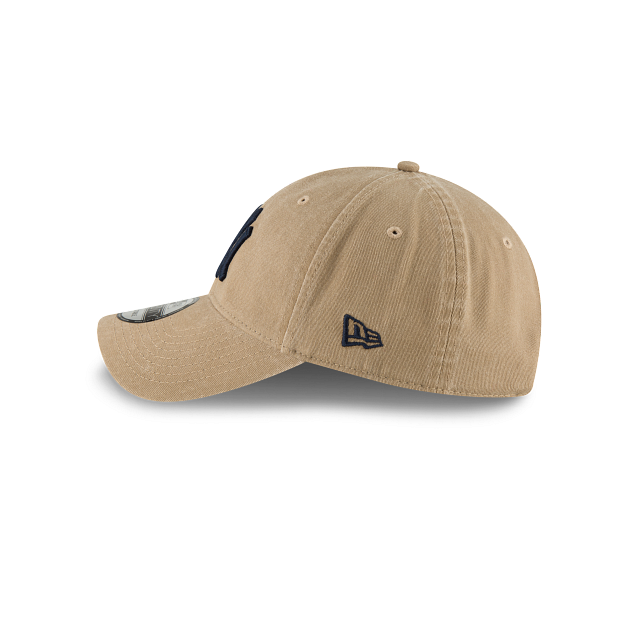 MEN'S NEW ERA MLB CORE CLASSIC 2 9TWENTY NEW YORK YANKEES KHAKI & BLACK STRAPBACK CAP