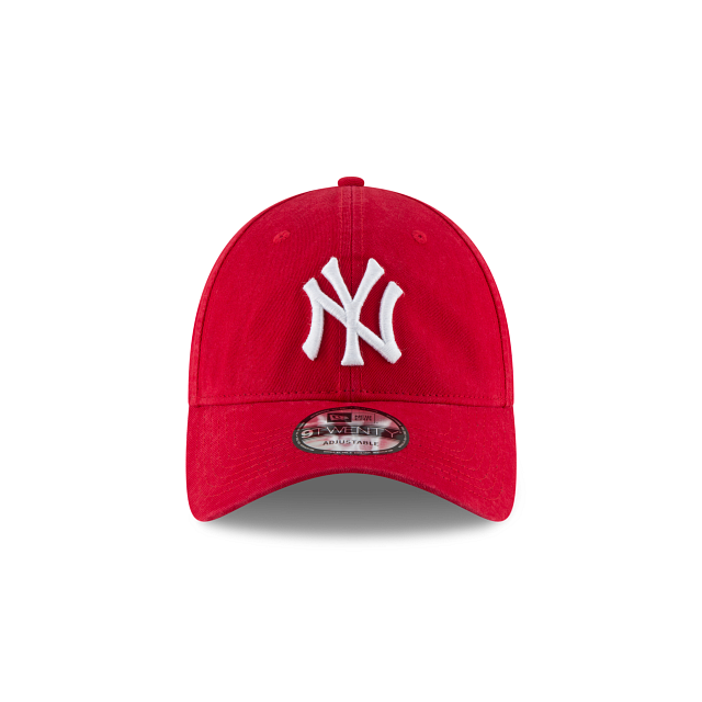 MEN'S NEW ERA MLB CORE CLASSIC 2 9TWENTY NEW YORK YANKEES RED & WHITE STRAPBACK CAP