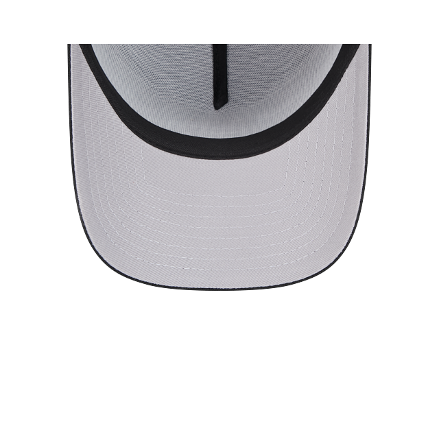 MEN'S NEW ERA MLB 9FORTY A-FRAME LOS ANGELES DODGERS BLACK & WHITE SNAPBACK HAT