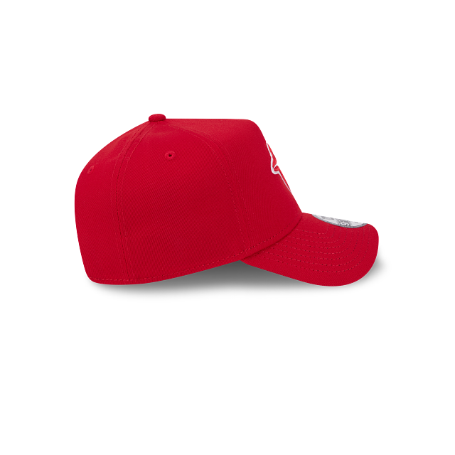 MEN'S NEW ERA MLB 9FORTY A-FRAME TORONTO BLUE JAYS RED & WHITE SNAPBACK HAT