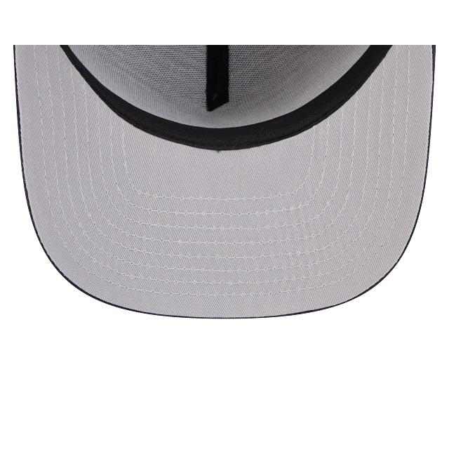 NEW ERA MEN'S 9FIFTY A-FRAME MLB NEW YORK YANKEES NAVY BLUE/WHITE SNAPBACK HAT
