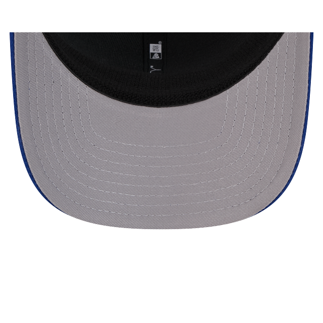 MEN'S NEW ERA MLB TORONTO BLUE JAYS 9SEVENTY STRETCH-SNAP TRUCKER ROYAL BLUE & WHITE SNAPBACK HAT