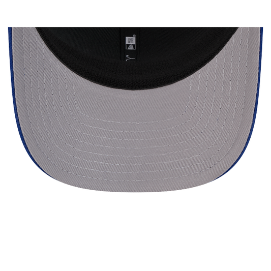 MEN'S NEW ERA MLB TORONTO BLUE JAYS 9SEVENTY STRETCH-SNAP TRUCKER ROYAL BLUE & WHITE SNAPBACK HAT