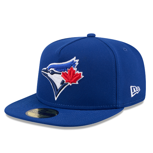 MEN'S NEW ERA MLB 59FIFTY A-FRAME TORONTO BLUE JAYS ROYAL BLUE OTC FITTED HAT
