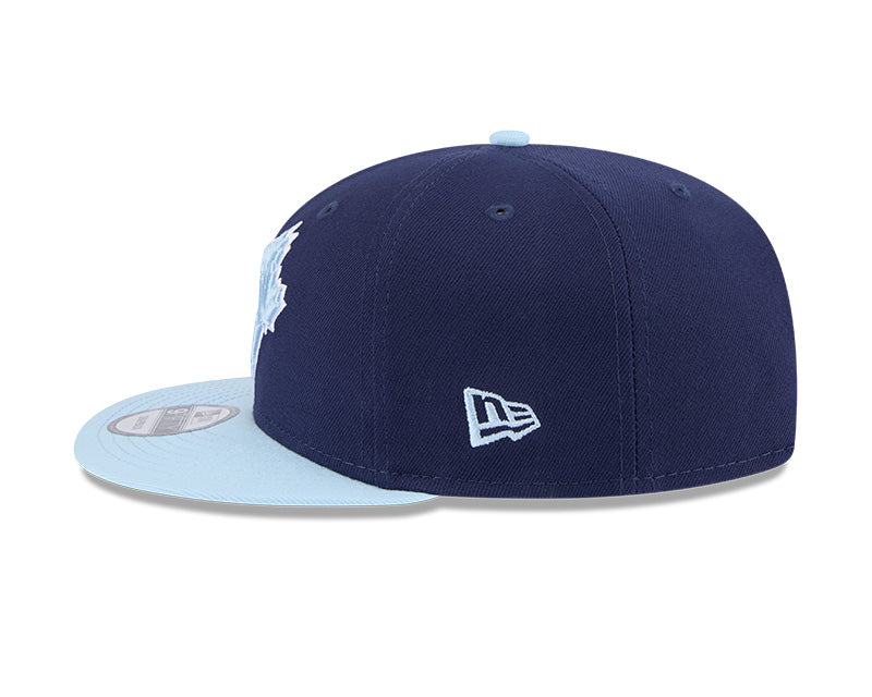 NEW ERA 9FIFTY TORONTO BLUE JAYS NAVY/BABY BLUE SNAPBACK HAT