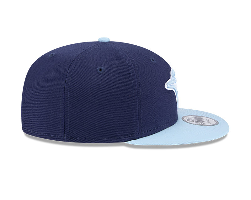 NEW ERA 9FIFTY TORONTO BLUE JAYS NAVY/BABY BLUE SNAPBACK HAT