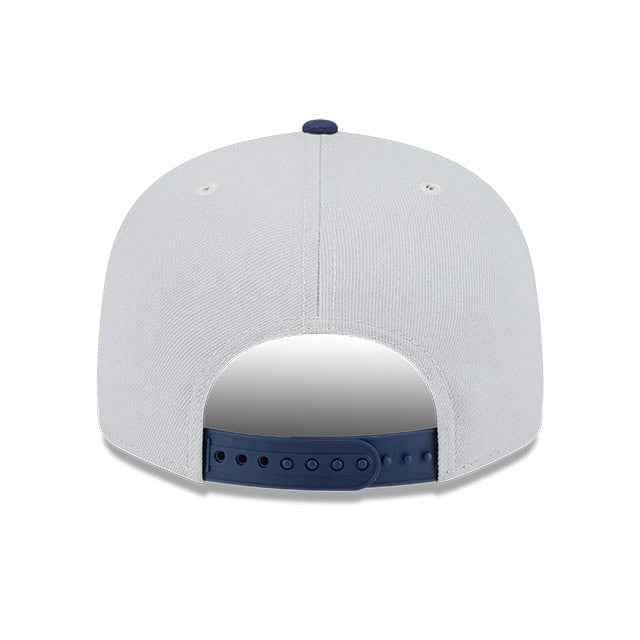 MEN'S NEW ERA NHL TORONTO MAPLE LEAFS 9FIFTY GREY & NAVY BLUE 2 TONE SNAPBACK HAT