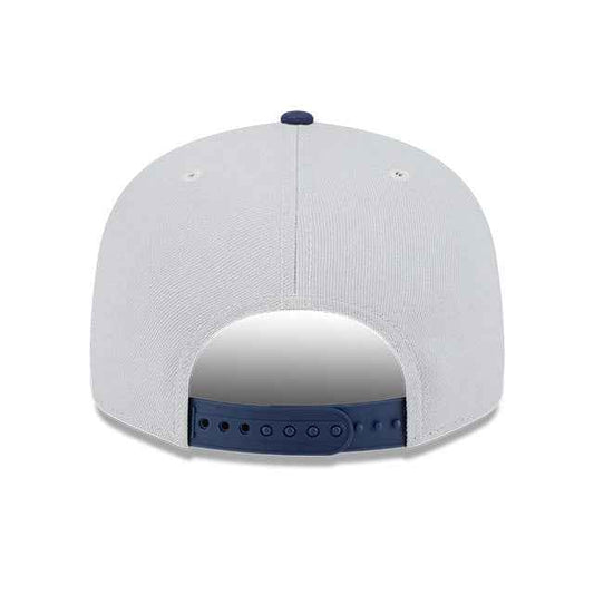 MEN'S NEW ERA NHL TORONTO MAPLE LEAFS 9FIFTY GREY & NAVY BLUE 2 TONE SNAPBACK HAT