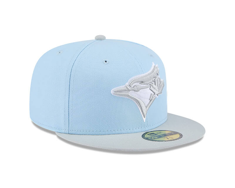 59FIFTY MEN'S MLB TORONTO BLUE JAYS BABY BLUE/GREY FITTED HAT