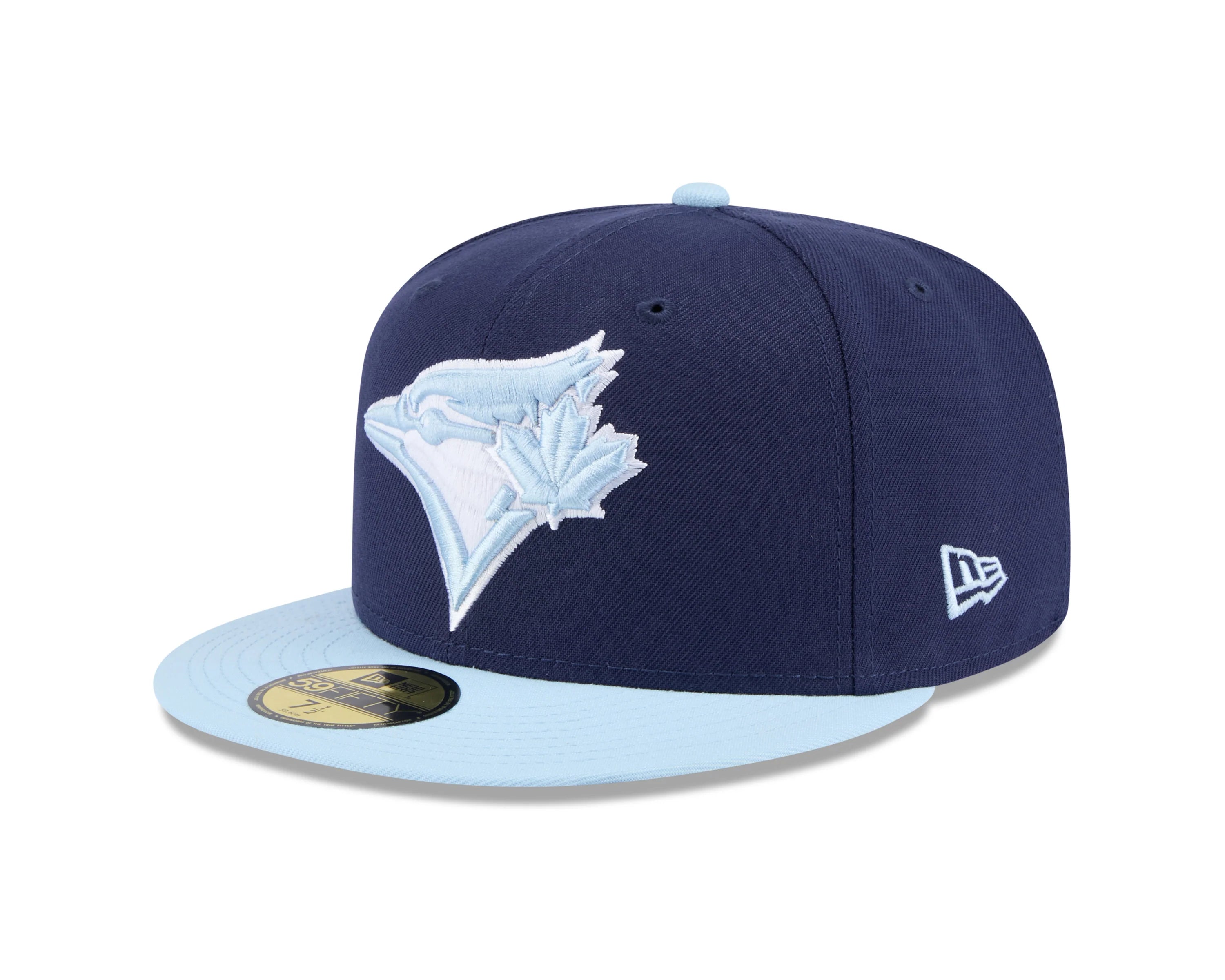 59FIFTY MEN'S MLB TORONTO BLUE JAYS NAVY/BABY BLUE FITTED HAT