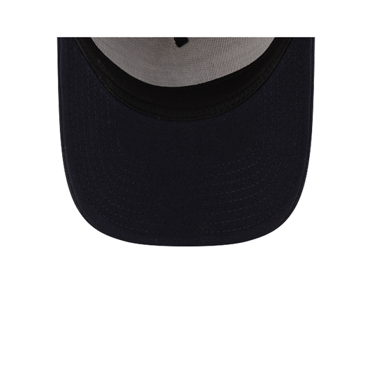 MEN'S NEW ERA MLB 9FORTY CHASE A-FRAME NEW YORK YANKEES KHAKI & NAVY BLUE SNAPBACK HAT