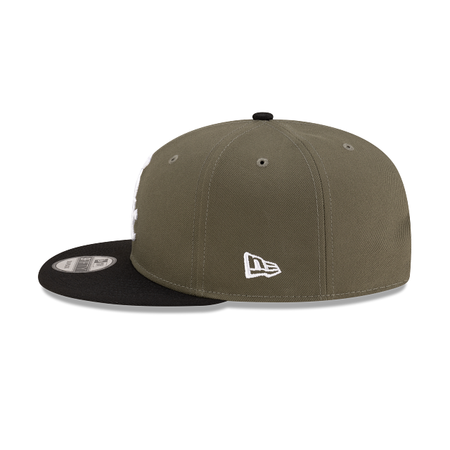 MEN'S NEW ERA MLB CHASE 9FIFTY CHICAGO WHITE SOX OLIVE GREEN & BLACK SNAPBACK HAT