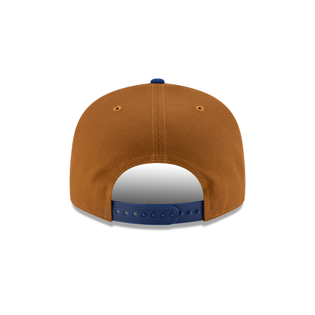 MEN'S NEW ERA MLB CHASE 9FIFTY LOS ANGELES DODGERS BROWN & ROYAL BLUE SNAPBACK HAT