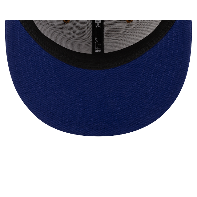MEN'S NEW ERA MLB CHASE 9FIFTY LOS ANGELES DODGERS BROWN & ROYAL BLUE SNAPBACK HAT