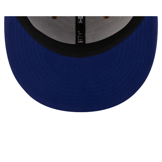 MEN'S NEW ERA MLB CHASE 9FIFTY LOS ANGELES DODGERS BROWN & ROYAL BLUE SNAPBACK HAT
