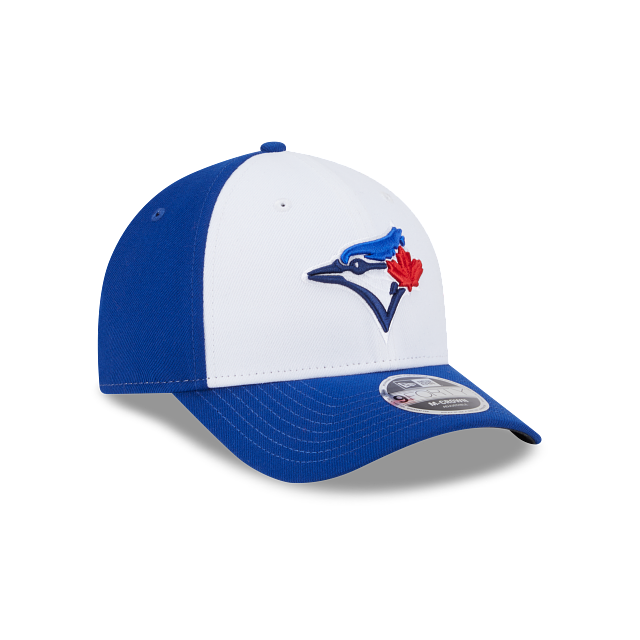 MEN'S NEW ERA MLB PLAYER REP 9FORTY M-CROWN TORONTO BLUE JAYS ALT 3 WHITE & ROYAL BLUE OTC SNAPBACK HAT