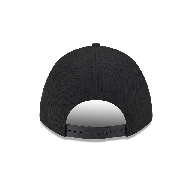MEN'S NEW ERA MLB TEAM 9FORTY M-CROWN NEW YORK YANKEES BLACK & WHITE SNAPBACK HAT