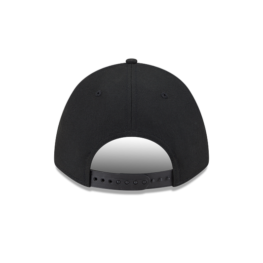 MEN'S NEW ERA MLB TEAM 9FORTY M-CROWN NEW YORK YANKEES BLACK & WHITE SNAPBACK HAT