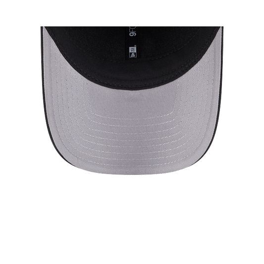 MEN'S NEW ERA MLB TEAM 9FORTY M-CROWN NEW YORK YANKEES BLACK & WHITE SNAPBACK HAT