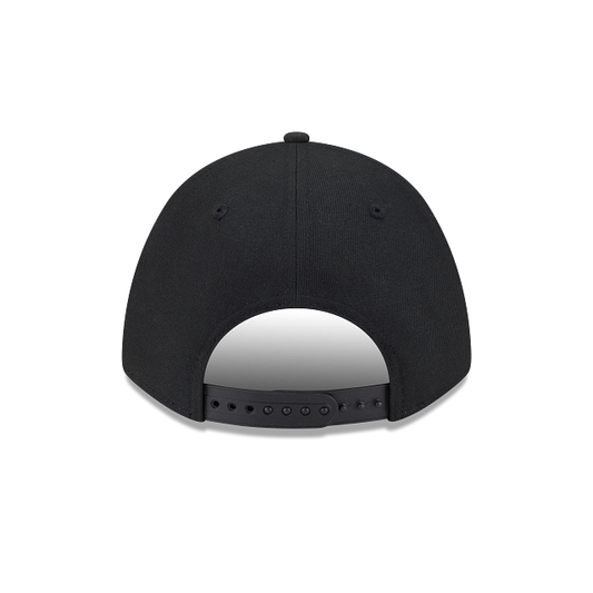 MEN'S NEW ERA MLB 9FORTY M-CROWN A-FRAME NEW YORK YANKEES BLACK & WHITE SNAPBACK HAT