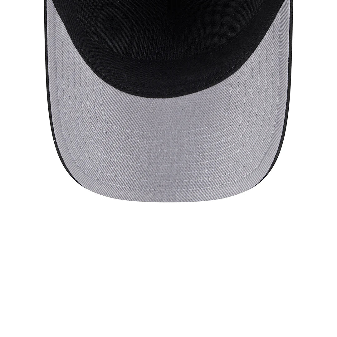 MEN'S NEW ERA MLB 9FORTY M-CROWN A-FRAME NEW YORK YANKEES BLACK & WHITE SNAPBACK HAT