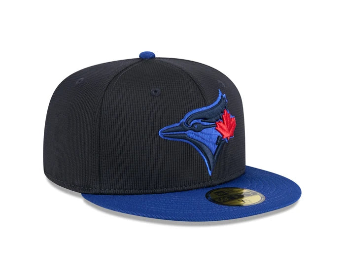 MEN'S NEW ERA MLB 59FIFTY CITY CONNECT TORONTO BLUE JAYS NAVY & ROYAL BLUE FITTED HAT