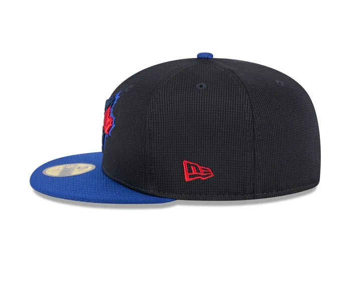 MEN'S NEW ERA MLB 59FIFTY CITY CONNECT TORONTO BLUE JAYS NAVY & ROYAL BLUE FITTED HAT