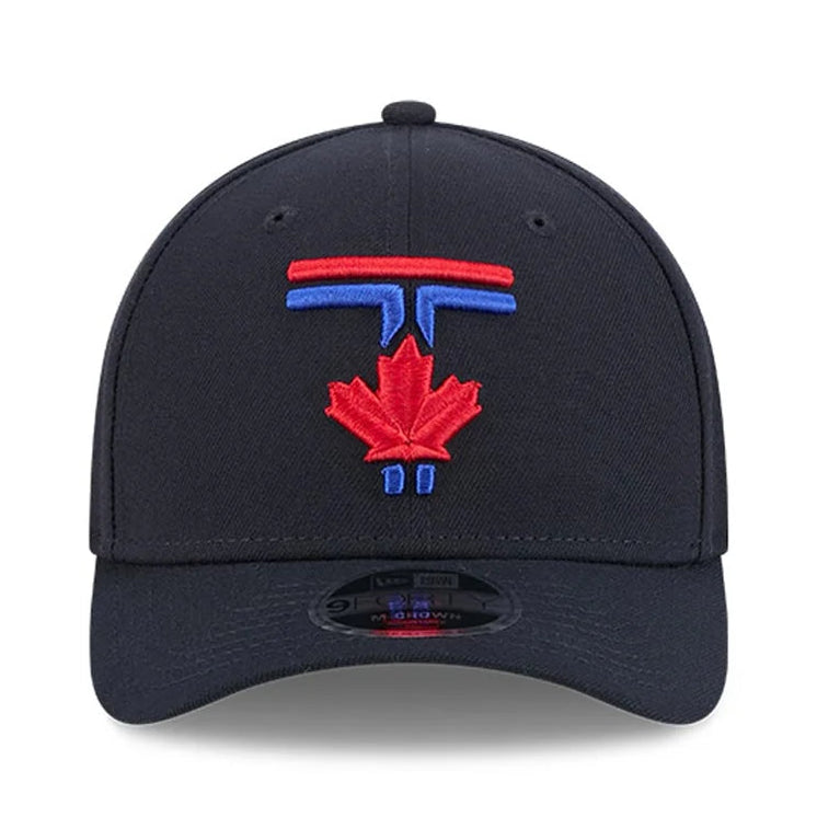 MEN'S NEW ERA MLB CITY CONNECT 9FORTY M-CROWN TORONTO BLUE JAYS NAVY BLUE OTC SNAPBACK HAT