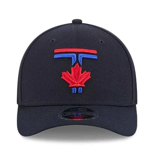 MEN'S NEW ERA MLB CITY CONNECT 9FORTY M-CROWN TORONTO BLUE JAYS NAVY BLUE OTC SNAPBACK HAT