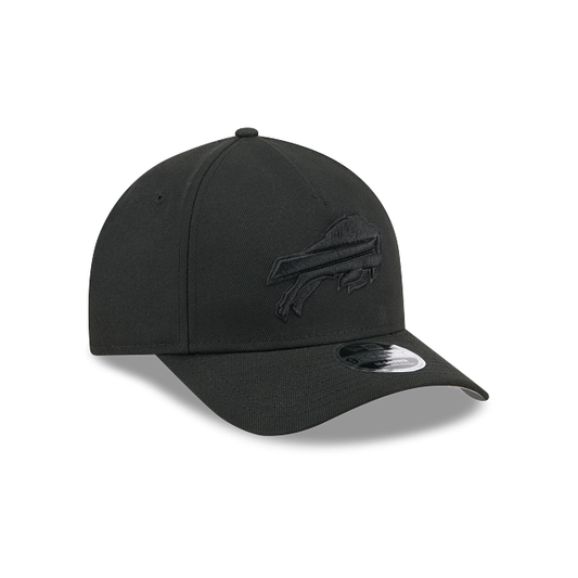 MEN'S NEW ERA NFL THE LEAGUE ALL BLACK BUFFALO BILLS 9FORTY M-CROWN SNAPBACK HAT