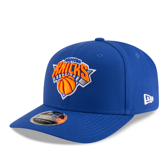 MEN'S NEW ERA NBA NEW YORK KNICKS 9SEVENTY STRETCH-SNAP ROYAL BLUE SNAPBACK HAT