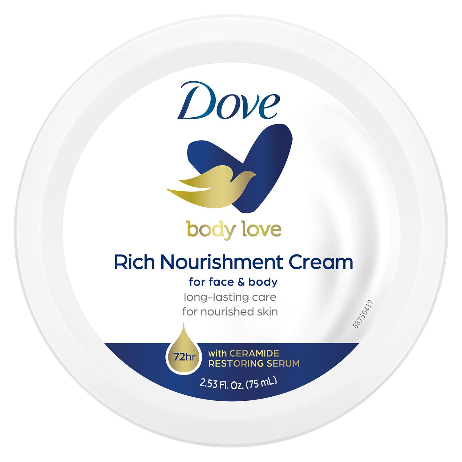 DOVE BODY RICH NOURISHMENT UNISEX CREAM