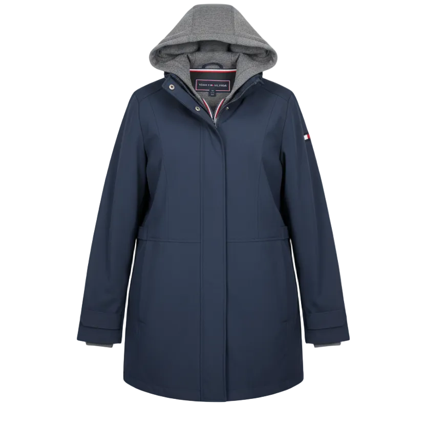 TOMMY HILFIGER WOMEN'S SOFTSHELL JACKET