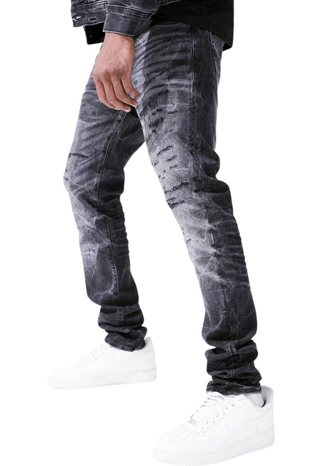 JORDAN CRAIG MEN'S DESPERADO DENIM JEANS (BLACK)