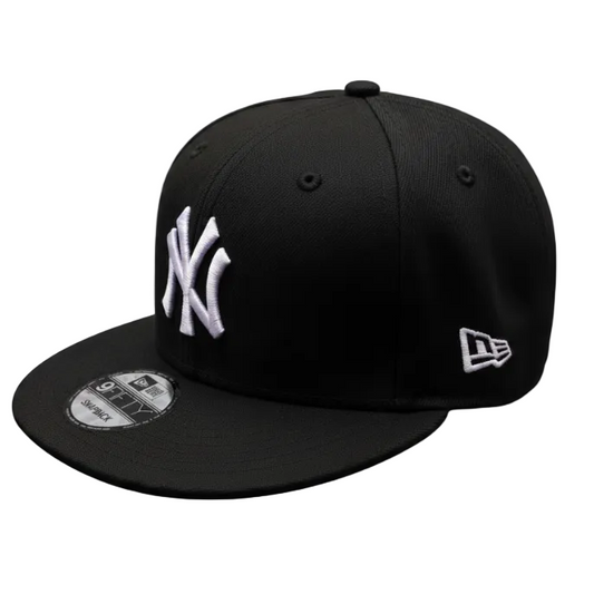 9FIFTY NEW ERA MEN'S MLB 1996 WORLD SERIES SIDEPATCH NEW YORK YANKEES BLACK SNAPBACK HAT